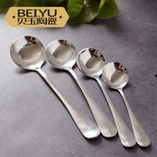 网红不锈钢圆勺吃瓜神器,吃瓜新潮流，一勺掌握瓜界动态